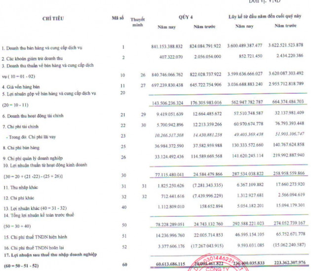 Dệt may Thành Công (TCM): Xuất khẩu kém tích cực, năm 2019 chưa hoàn thành kế hoạch lợi nhuận với 217 tỷ đồng - Ảnh 1.