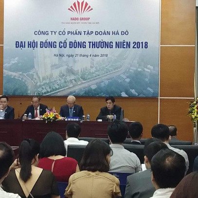 ĐHCĐ Hà Đô: Năm 2018 đẩy mạnh phân khúc nghỉ dưỡng, tiến sâu vào thị trường BĐS tại Lào