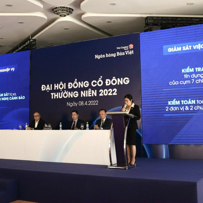 ĐHCĐ Ngân hàng Bản Việt: Dự kiến lợi nhuận năm 2022 tăng 44%, tiếp tục đẩy mạnh kinh doanh bán lẻ