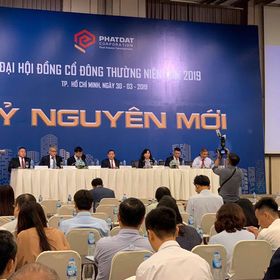 ĐHCĐ Phát Đạt: Đặt mục tiêu doanh thu tăng gấp 4 lần trong năm 2019 và giữ mức tăng trưởng lợi nhuận 30% trong 3 năm liên tiếp