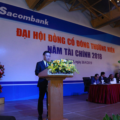 ĐHCĐ Sacombank: Mục tiêu lãi 2.650 tỷ đồng trong năm 2019, tiến độ tái cơ cấu được đẩy nhanh