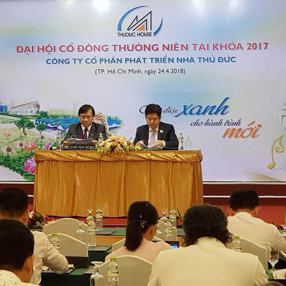 ĐHCĐ Thu Duc House: Năm 2018 sẽ chi khoảng 1.500 tỷ đồng gia tăng quỹ đất