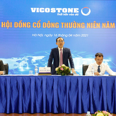 ĐHCĐ Vicostone: "Tỷ suất lợi nhuận của chúng ta ngay cả các công ty trên thế giới cũng phải thèm khát"