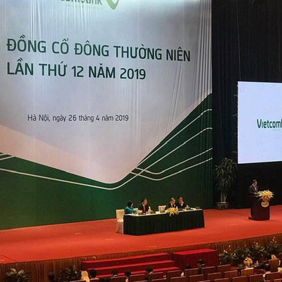 ĐHCĐ Vietcombank: Điều chỉnh giảm kế hoạch lợi nhuận 2019 về 20.000 tỷ