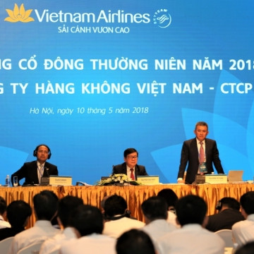 ĐHCĐ Vietnam Airlines thông qua chủ trương chuyển sàn niêm yết khi phù hợp