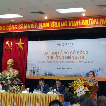 ĐHCĐ VNDIRECT: Trình thông qua việc bà Phạm Minh Hương là Chủ tịch HĐQT kiêm Tổng giám đốc
