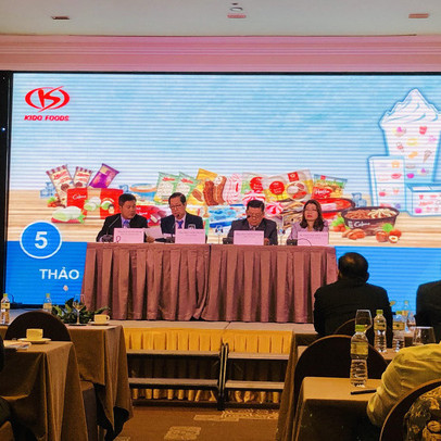 ĐHĐCĐ Kido Foods (KDF): LNTT sau 5 tháng tăng hơn 4 lần lên 86 tỷ đồng, năm 2019 có thể chuyển sàn sang HoSE