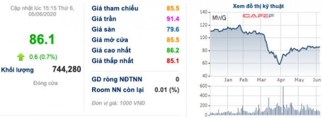 ĐHĐCĐ MWG: Ước tính doanh thu trong tháng 5 không tệ, nhưng con số vào tháng 6-7/2020 sẽ chịu ảnh hưởng từ tổng cầu giảm - Ảnh 2.