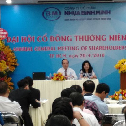 ĐHĐCĐ Nhựa Bình Minh: Áp lực chiết khấu đã giảm bớt, cổ đông Thái đưa người vào HĐQT