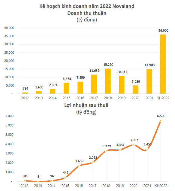 ĐHĐCĐ Novaland: Doanh thu kế hoạch 36 nghìn tỷ, giới thiệu ra thị trường 15.000 sản phẩm năm 2022 - Ảnh 1.