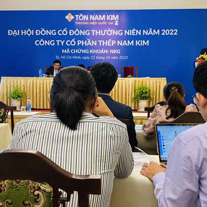 ĐHĐCĐ Thép Nam Kim (NKG): Quý 1/2022 lãi hơn 500 tỷ đồng, đã chốt đơn xuất khẩu đến tháng 7 và phần lớn sang thị trường EU