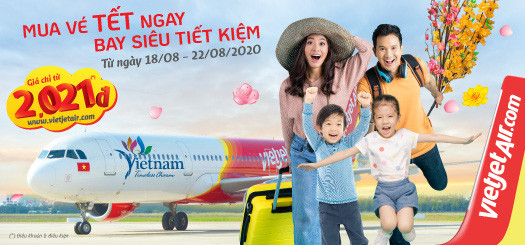 Đi thật xa để trở về: Vietjet tung 2,6 triệu vé khuyến mại từ nay tới hết Tết Nguyên đán chỉ với 2.021 đồng - Ảnh 2. Đi thật xa để trở về: Vietjet tung 2,6 triệu vé khuyến mại từ nay tới hết Tết Nguyên đán chỉ với 2.021 đồng - Ảnh 2.