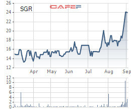 Địa ốc Sài Gòn (SGR) thông qua phương án phát hành hơn 14 triệu cổ phiếu trả cổ tức - Ảnh 1.