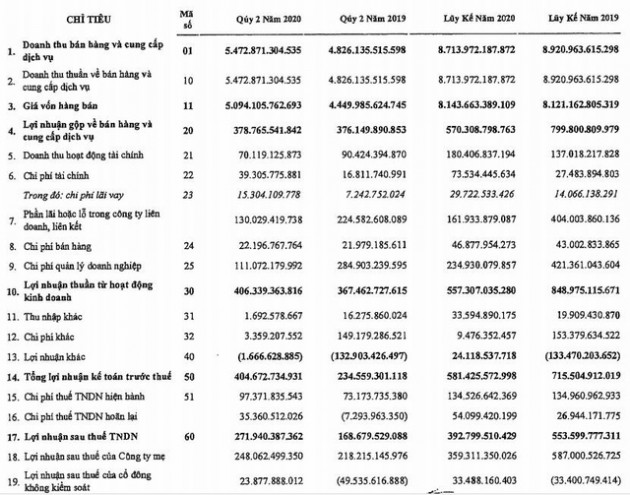 Dịch vụ kỹ thuật Dầu khí (PVS): Quý 2 lãi 272 tỷ đồng tăng 61% so với cùng kỳ - Ảnh 1.