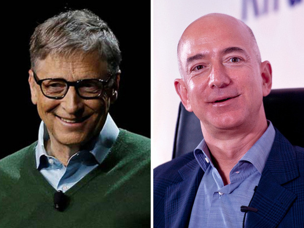 Điểm chung của 2 tỷ phú giàu bậc nhất thế giới Bill Gates và Jeff Bezos: Họ đều rửa bát mỗi tối và... ly hôn