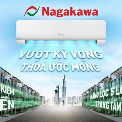 Điều hòa Nagakwa chính thức có mặt tại hệ thống Điện Máy Xanh