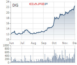 DIG thỏa thuận đột biến 42,5% lượng cổ phiếu lưu hành của công ty trong sáng 2/12 - Ảnh 1.