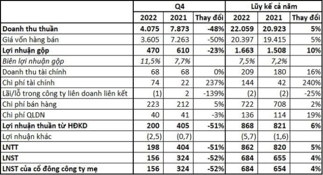 Digiworld (DGW) lãi ròng 684 tỷ đồng năm 2022, tăng nhẹ so với cùng kỳ - Ảnh 1.