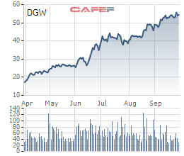 Digiworld (DGW): Thị giá liên tục tăng trưởng bất chấp Covid-19, những triển vọng kinh doanh liệu đã phản ánh hết vào giao dịch cổ phiếu? - Ảnh 1.