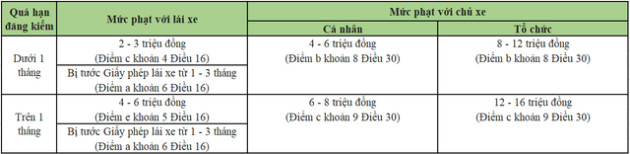 Dính phạt nguội bao lâu thì ô tô bị cảnh báo đăng kiểm và quá hạn đăng kiểm thì bị xử lý ra sao? - Ảnh 1.