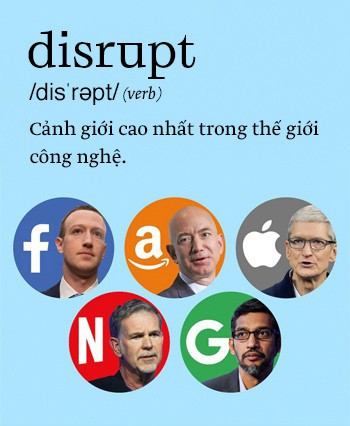 "Disrupt": Từ tiếng Anh mà bạn buộc phải hiểu để lý giải sự vĩ đại của Apple, Google hay Microsoft