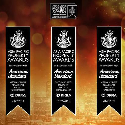 DKRA Vietnam “bội thu” 3 giải thưởng danh giá tại Asia Pacific Property Awards 2022