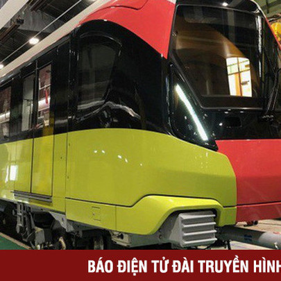 Đoàn tàu đầu tiên tuyến Metro Nhổn - ga Hà Nội sắp về đến Việt Nam