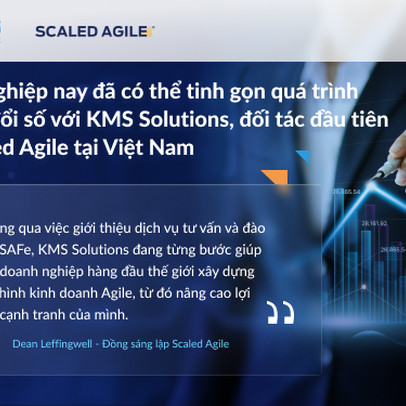 Doanh nghiệp tinh gọn quá trình chuyển đổi số với KMS Solutions