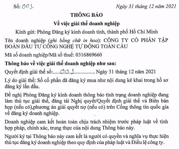 Doanh nghiệp vốn 500.000 tỷ đồng với tham vọng cạnh tranh tập đoàn Mỹ - Trung đã giải thể - Ảnh 1.