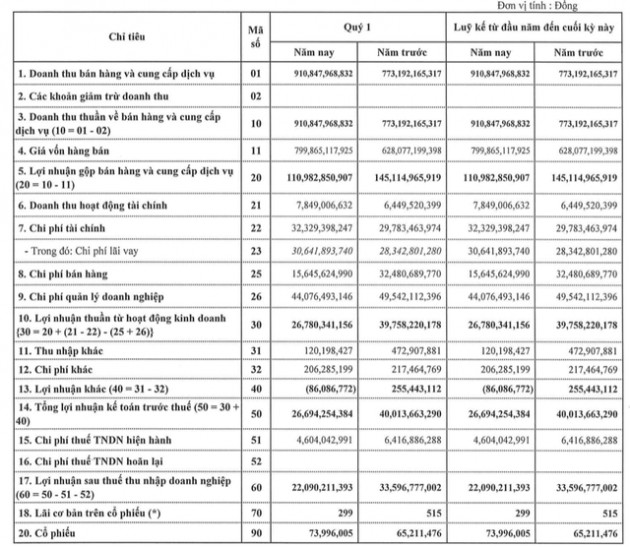 Doanh thu tăng mạnh, lợi nhuận TNG vẫn giảm 34% trong quý 1/2021 - Ảnh 1.