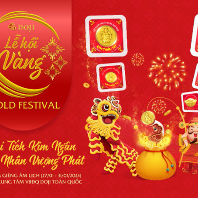 DOJI tổ chức Lễ hội Vàng – Gold Festival 2023 dịp Thần Tài