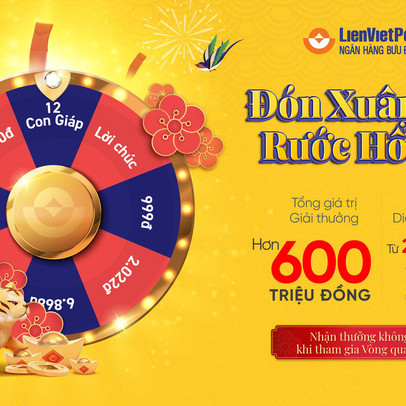 “Đón xuân sang – Rước hổ vàng” cùng LienVietPostBank