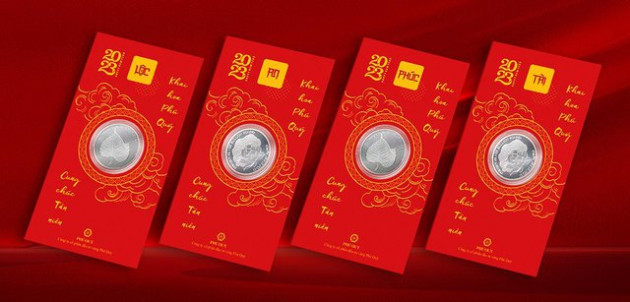 Đồng bạc mỹ nghệ Liên hoa bồ đề - xu hướng lì xì tài lộc 2023 - Ảnh 3.