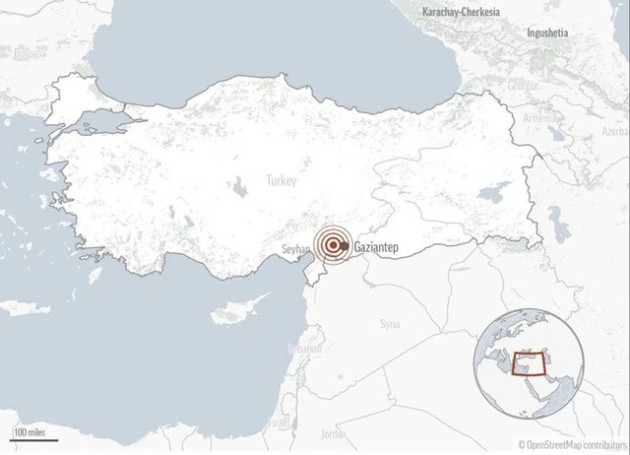 Động đất cực mạnh trên biên giới Thổ Nhĩ Kỳ - Syria, hơn 200 người thiệt mạng