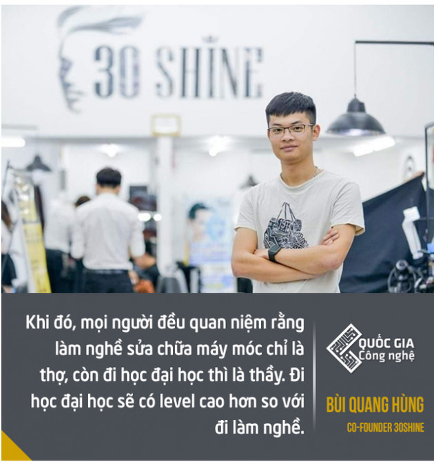 Đồng sáng lập chuỗi “cắt tóc công nghệ” 30Shine: “Công nghệ quan trọng, nhưng không phải là phép màu” - Ảnh 2.