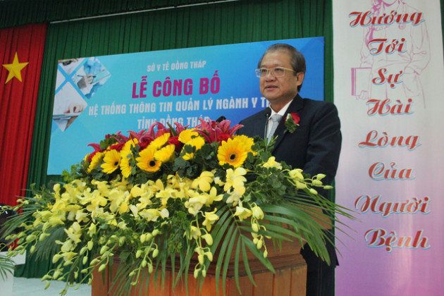Đồng Tháp ra mắt hệ thống thông tin quản lý Ngành Y tế - Ảnh 1.