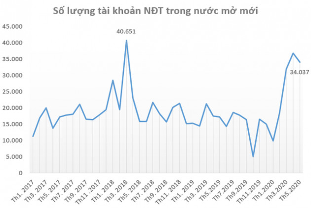 Dòng tiền “nhà đầu tư F0” ồ ạt đổ vào thị trường, thanh khoản HoSE lập kỷ lục gần 500 triệu cổ phiếu trong phiên 8/6 - Ảnh 2.