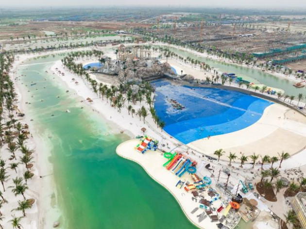 Đột nhập bên trong công trường dự án nóng nhất hiện tại Vinhomes Ocean Park 2 - The Empire - Ảnh 3.