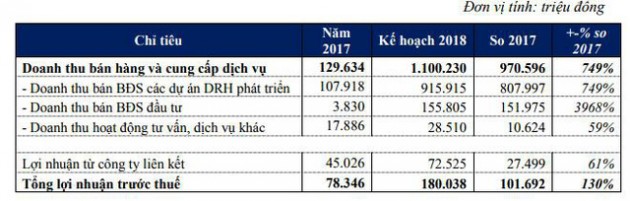 Dream House (DRH): Năm 2018 dự kiến doanh thu nghìn tỷ, lãi tăng 130% - Ảnh 3.