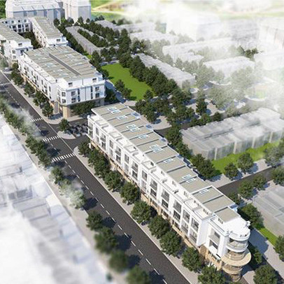 Dự án 69 lô shophouse tại trung tâm hành chính Gia Lâm thu hút giới đầu tư dù chưa mở bán