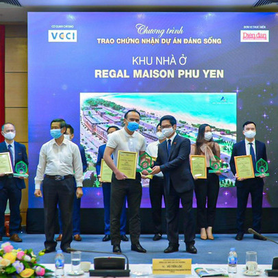 “Dự án đáng sống 2021” ghi danh Regal Maison Phu Yen của Đất Xanh Miền Trung