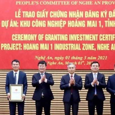 Dự án FDI 200 triệu USD ở Nghệ An sẽ khởi công vào ngày 22/9