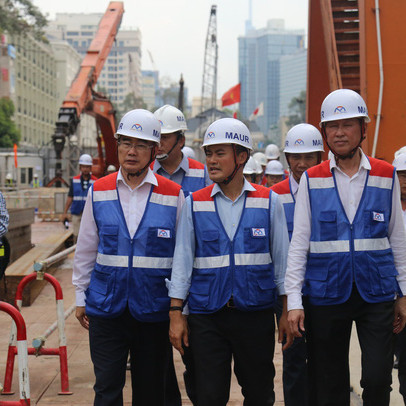 Dự án tuyến Metro số 1 Bến Thành - Suối Tiên vận hành thử nghiệm vào năm 2020