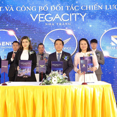 Dự án Vega City Nha Trang công bố đối tác chiến lược hàng đầu