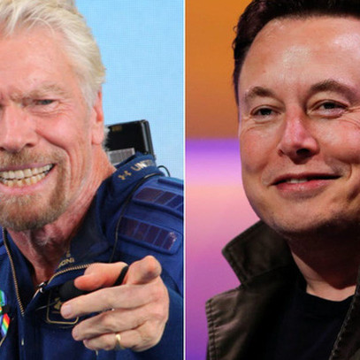 Elon Musk "hẹn hò" tỷ phú Richard Branson lúc 3h sáng tại phòng bếp