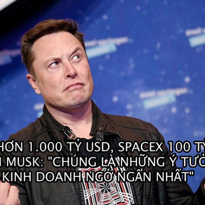 Elon Musk: 'SpaceX và Tesla là những ý tưởng kinh doanh ngớ ngẩn nhất’