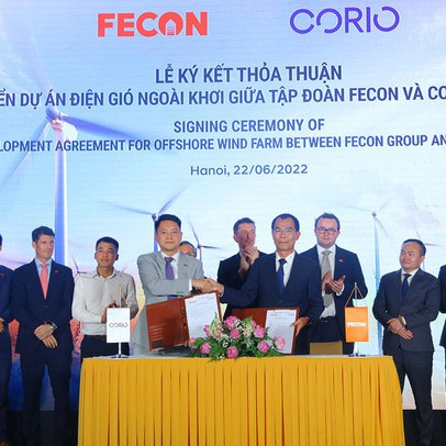 FECON bắt tay với Corio Generation phát triển dự án điện gió ngoài khơi Vũng Tàu