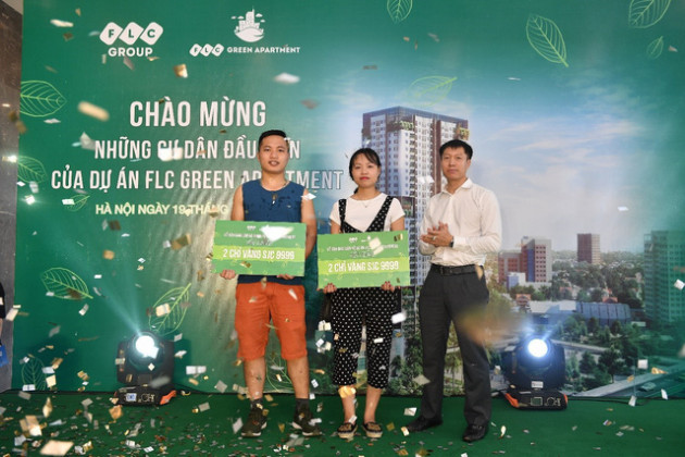 FLC Green Apartment tưng bừng chào đón những cư dân đầu tiên - Ảnh 1.