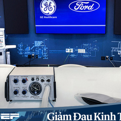 Ford hợp tác với GE Healthcare sản xuất 50.000 máy thở trong 100 ngày hỗ trợ bệnh nhân Covid-19