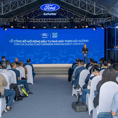 Ford Việt Nam đầu tư thêm 82 triệu USD để nâng cấp nhà máy lắp ráp tại Việt Nam